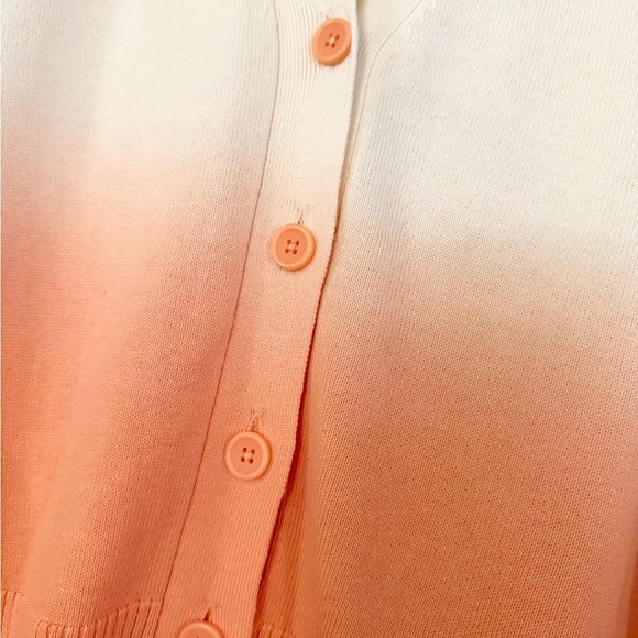 Candace Bure| creamsicle cardigan - Picture 2 of 3
